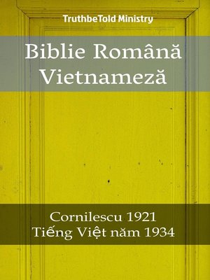 cover image of Biblie Română Vietnameză
